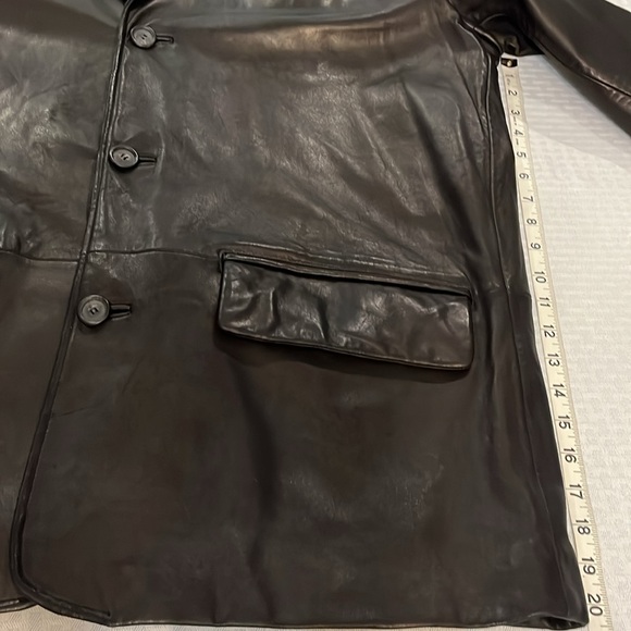 Couture by J. Park Lamb Leather Black Men’s Jacket. Excellent condition XL - Picture 11 of 16